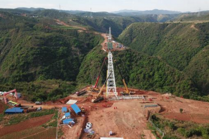 中國跨度最大天然氣管道懸索跨越吊裝成功：緬氣入川關鍵工程