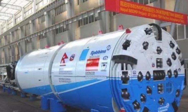 Bhairi Babi Divergence：完成工作的40％，約5公里的隧道隧道礦山