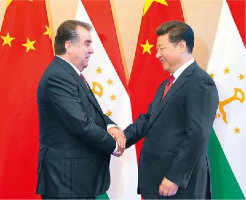 Mamnoon和塔吉克總統討論雙邊關系