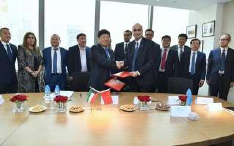 科威特石油公司（KPC）周二與中國山東煉油化工集團簽署了合作協議，以銷售科威特原油