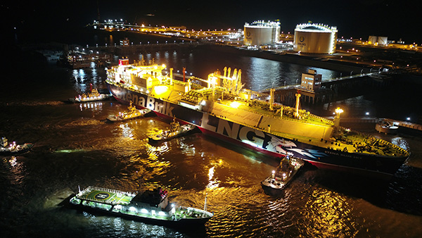 國內(nèi)首個民營大型LNG接收站即將正式投產(chǎn)