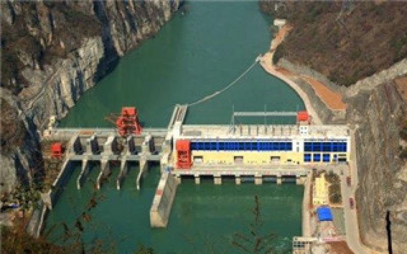 沙坪二級水電站全部機組并網(wǎng)發(fā)電