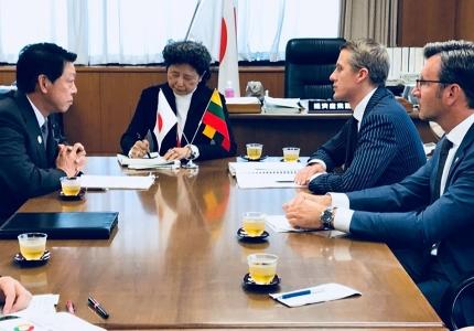 能源部長訪問東京的重點：可再生能源，Ignalina核電廠退役和能源安全