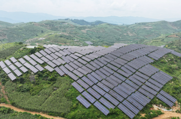 云南彌勒大麥地光伏電站實現(xiàn)并網(wǎng)