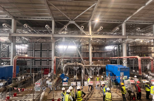 沙特賈富拉海水淡化項目順利實現(xiàn)首次產水