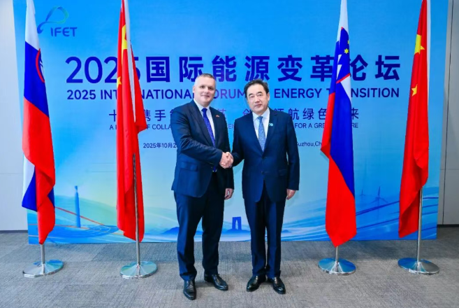 國家能源局主要負(fù)責(zé)人會見斯洛文尼亞環(huán)境、氣候和能源部部長