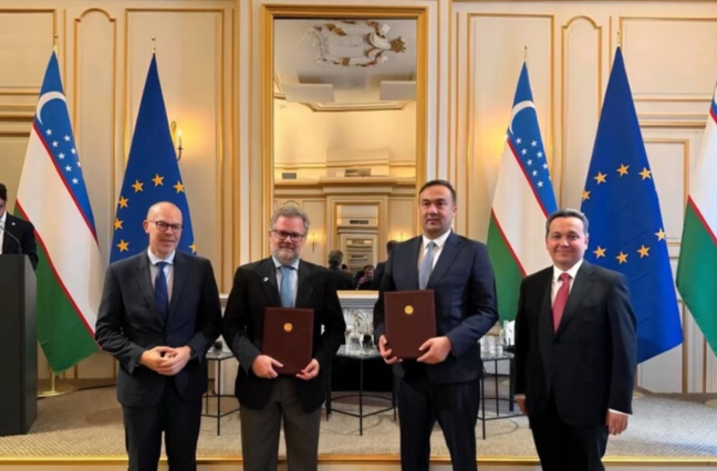 烏茲別克斯坦國家化工控股公司與意大利化工工程公司簽署碳捕集封存項(xiàng)目合作協(xié)議