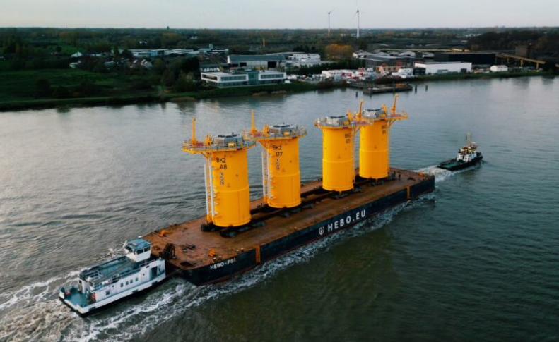 波蘭Ba?tyk海上風電場完成首批過渡部件交付