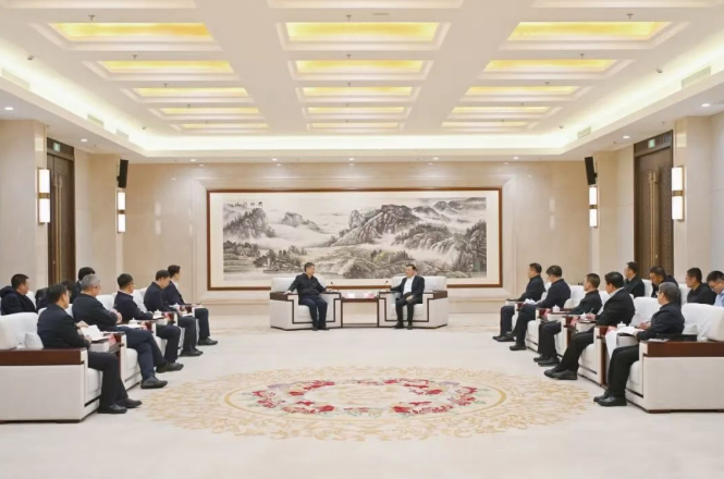 中核集團、中國石油、中國華能等多家能源央企與內蒙古自治區及包頭市高層互動