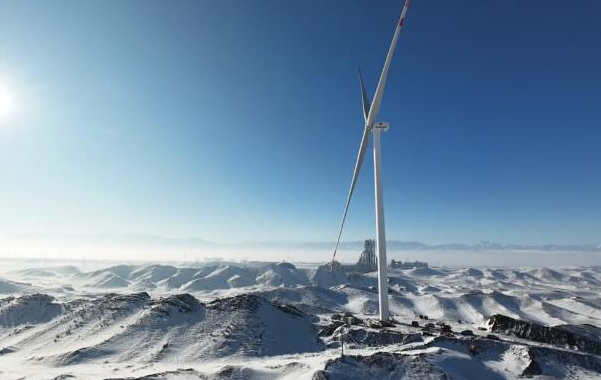 中國能建陜西院總承包新疆分散式風(fēng)電項(xiàng)目并網(wǎng)發(fā)電