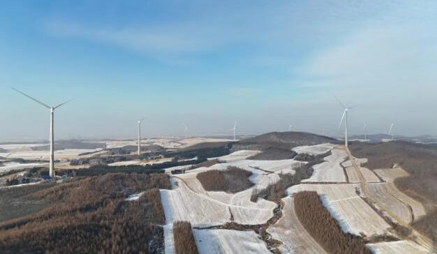 七臺河西區風電項目實現首臺風機并網發電